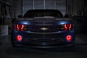 Chevrolet Camaro Fog Light Halo Kit - ORACLE Lighting - Red - `10-`13